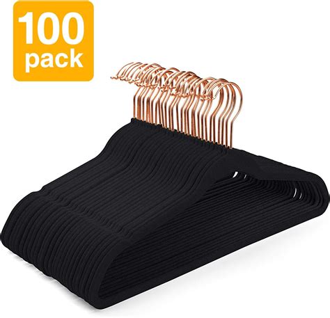 hangers non slip velvet|100 pack velvet hangers.